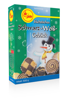 Sächsisches Schwarz-Weiß-Gebäck Sächsisches Schwarz-Weiß-Gebäck